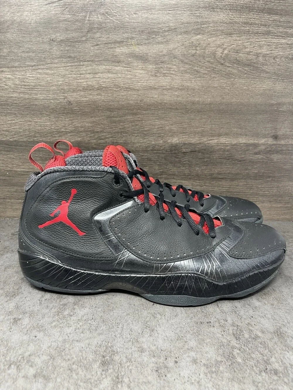 Air Jordan 2012 A Bred Size 12 Mens Black Varsity Red Basketball 508318-010